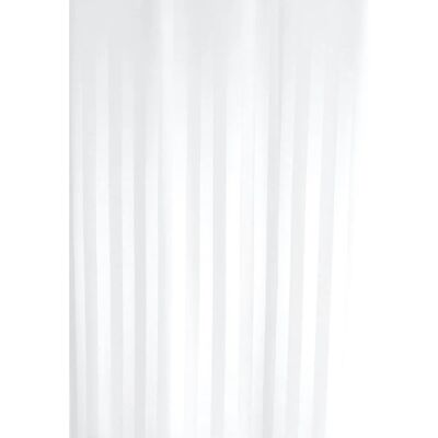Euroshowers Duschvorhang Zober Weiß 180 x 200 cm mit 12 Ringen Euroshowers Duschvorhang Zober Weiß 180 x 200 cm mit 12 Ringen