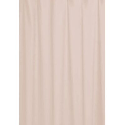 Euroshowers Duschvorhang Neutral Rosa Polyester mit 12 Ringen Euroshowers Duschvorhang Neutral Rosa Polyester mit 12 Ringen