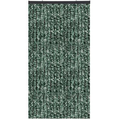 Arsvita Flauschvorhang Flauschgardine Vorhang 90 cm x 220 cm Meliert Dunkelgrün Weiß Arsvita Flauschvorhang Flauschgardine Vorhang 90 cm x 220 cm Meliert Dunkelgrün Weiß