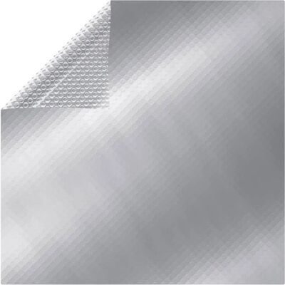 vidaXL Poolabdeckung 1000x600 cm Silber - Rechteckige Solardecke vidaXL Poolabdeckung 1000x600 cm Silber - Rechteckige Solardecke
