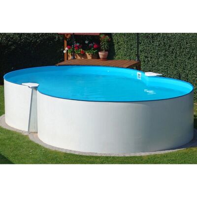 Summer Fun Stahlwand Pool-Set MALTA Aufstellbecken Achtf. 540 x 350 x 120cm Summer Fun Stahlwand Pool-Set MALTA Aufstellbecken Achtf. 540 x 350 x 120cm