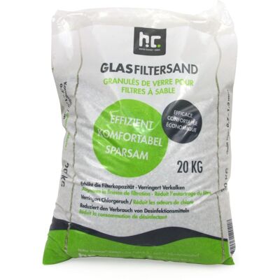 Höfer Chemie Spezial Glasgranulat für Sandfilteranlagen 0,7-1,3mm Körnung 20kg Höfer Chemie Spezial Glasgranulat für Sandfilteranlagen 0,7-1,3mm Körnung 20kg