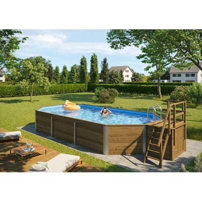 WEKA MALI 5 Rechteckpool - Schwimmbecken WEKA MALI 5 Rechteckpool - Schwimmbecken