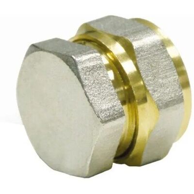 Boni-Shop Schraubfitting Stopfen 32 X 3 mm Metall Silber Boni-Shop Schraubfitting Stopfen 32 X 3 mm Metall Silber