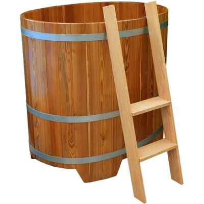Weka Badetank - 75x110x100 cm - Naturbelassenes Lärchenholz - Außenbereich Weka Badetank - 75x110x100 cm - Naturbelassenes Lärchenholz - Außenbereich