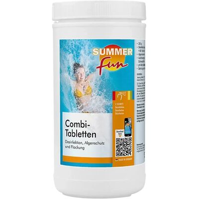 Summer Fun Desinfektion Combi Tabletten á 200 g 1,2 kg Summer Fun Desinfektion Combi Tabletten á 200 g 1,2 kg