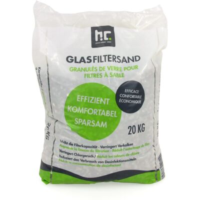 Höfer Chemie Spezial Glasgranulat für Sandfilteranlagen 2-5mm Körnung 20kg Höfer Chemie Spezial Glasgranulat für Sandfilteranlagen 2-5mm Körnung 20kg