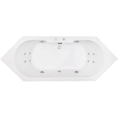 Jet-Line Whirlpool VILLA MEDICI - 209x80.5 cm - Badewanne + Duschwanne Jet-Line Whirlpool VILLA MEDICI - 209x80.5 cm - Badewanne + Duschwanne