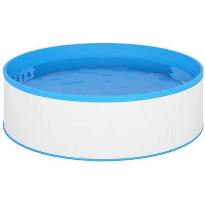 vidaXL Pool mit Skimmer & Pumpe 350x90cm Weiß - Swimming Pool vidaXL Pool mit Skimmer & Pumpe 350x90cm Weiß - Swimming Pool
