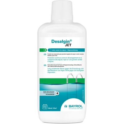 Bayrol Desalgin Jet 1, flüssiges Antialgen-Konzentrat schaumfrei Bayrol Desalgin Jet 1, flüssiges Antialgen-Konzentrat schaumfrei