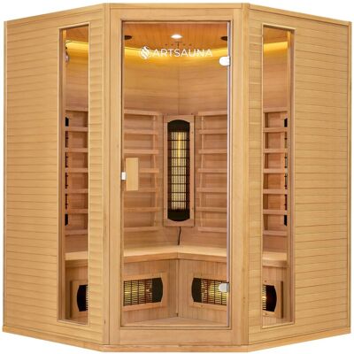 Artsauna Nyborg Infrared Sauna 150x150 - Entspannung & Wellness Artsauna Nyborg Infrared Sauna 150x150 - Entspannung & Wellness