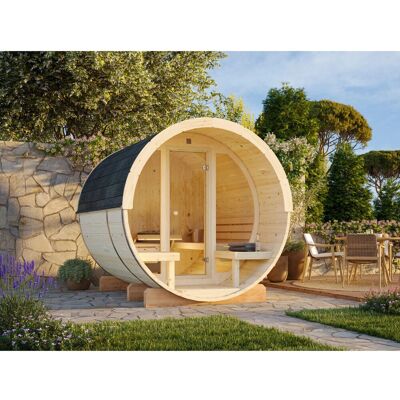 PALMAKO - Anita - 220 x 225 x 250 cm - Sauna PALMAKO - Anita - 220 x 225 x 250 cm - Sauna