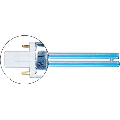 Heissner UVC-Ersatzlampe 5 W PL Sockel 2 Pin Heissner UVC-Ersatzlampe 5 W PL Sockel 2 Pin