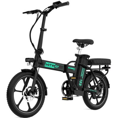 HITWAY E-Bike BK5SL 16 Zoll Pedelec 13Ah Akku Reichweite 50-100KM 250W Elektrofahrrad HITWAY E-Bike BK5SL 16 Zoll Pedelec 13Ah Akku Reichweite 50-100KM 250W Elektrofahrrad