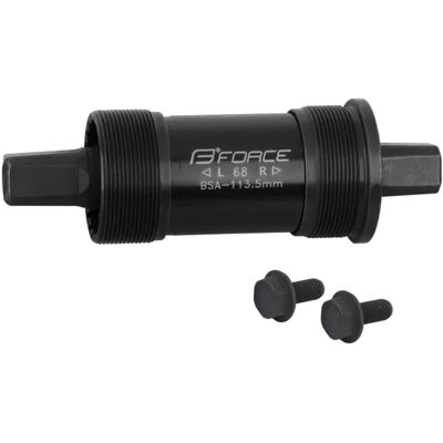 Force 4-Kant Stahl Tretlager mit BSA Gewinde Länge 113 mm Force 4-Kant Stahl Tretlager mit BSA Gewinde Länge 113 mm