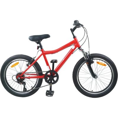 vidaXL Kinderfahrrad 24 Zoll 6-Speed für 8-12 Jahre Alt Rot 42009567 vidaXL Kinderfahrrad 24 Zoll 6-Speed für 8-12 Jahre Alt Rot 42009567