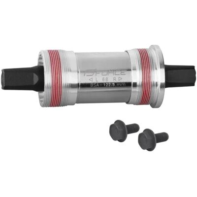 Force 4-Kant Alu Tretlager mit BSA Gewinde Länge 122,5 mm Force 4-Kant Alu Tretlager mit BSA Gewinde Länge 122,5 mm