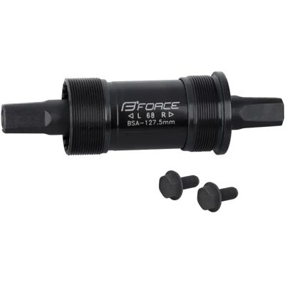 Force 4-Kant Stahl Tretlager mit BSA Gewinde Länge 127,5 mm Force 4-Kant Stahl Tretlager mit BSA Gewinde Länge 127,5 mm