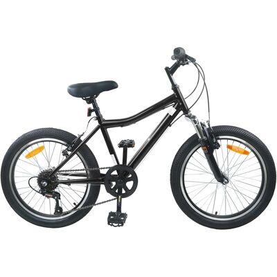 vidaXL Kinderfahrrad 20 Zoll 6-Speed für 6-11 Jahre Alt Schwarz 42009564 vidaXL Kinderfahrrad 20 Zoll 6-Speed für 6-11 Jahre Alt Schwarz 42009564