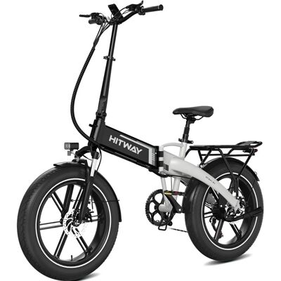 HITWAY E-Bike BK10S1 20×4,0 Zoll 13Ah Akku Reichweite 60-120KM 250W 7-Gang APP HITWAY E-Bike BK10S1 20×4,0 Zoll 13Ah Akku Reichweite 60-120KM 250W 7-Gang APP