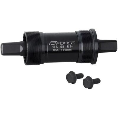 Force 4-Kant Stahl Tretlager mit BSA Gewinde Länge 119 mm Force 4-Kant Stahl Tretlager mit BSA Gewinde Länge 119 mm
