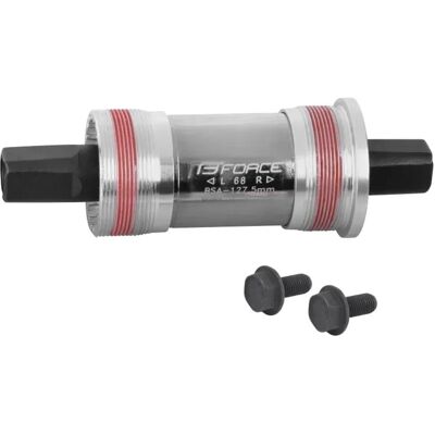 Force 4-Kant Alu Tretlager mit BSA Gewinde Länge 127,5 mm Force 4-Kant Alu Tretlager mit BSA Gewinde Länge 127,5 mm