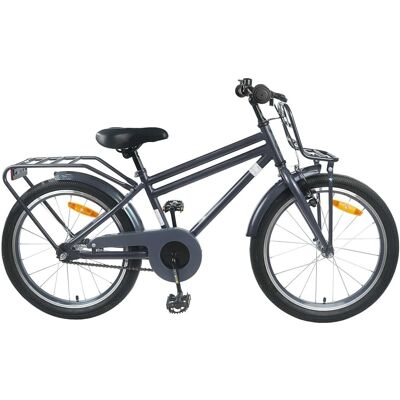 vidaXL Kinderfahrrad 20 Zoll für 6-11 Jahre Alt Dunkelgrau 42009293 vidaXL Kinderfahrrad 20 Zoll für 6-11 Jahre Alt Dunkelgrau 42009293