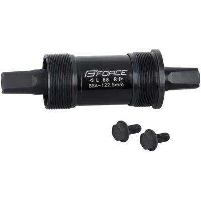 Force 4-Kant Stahl Tretlager mit BSA Gewinde Länge 122,5 mm Force 4-Kant Stahl Tretlager mit BSA Gewinde Länge 122,5 mm