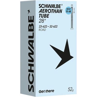 Schwalbe Fahrradschlauch SCV15-AE Aerothan TPU 28 Zoll Clik Valve 80mm ETRTO 23/32-622 Schwalbe Fahrradschlauch SCV15-AE Aerothan TPU 28 Zoll Clik Valve 80mm ETRTO 23/32-622