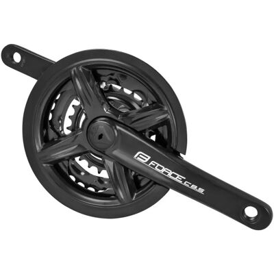 Force Alu Kurbel 42/34/24 Zähne Armlänge 175mm für 6 bis 8 Fach Force Alu Kurbel 42/34/24 Zähne Armlänge 175mm für 6 bis 8 Fach