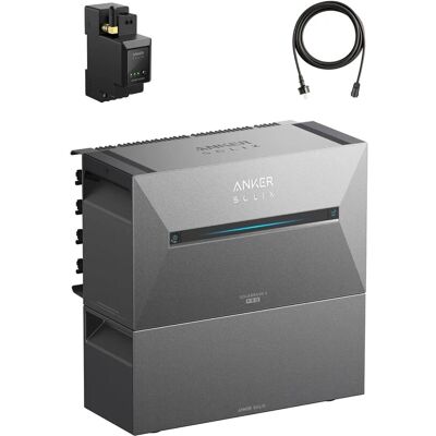Anker SOLIX Solarbank 3 E2700 Pro Set inkl. Zusatzakku & Smart Meter 5376Wh 3600W Dynamischer Tarif Anker SOLIX Solarbank 3 E2700 Pro Set inkl. Zusatzakku & Smart Meter 5376Wh 3600W Dynamischer Tarif