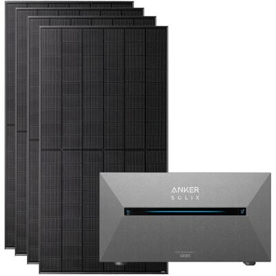 Anker SOLIX 2.000 W Balkonkraftwerk mit Solarbank Pro 2 ohne Halterung Anker SOLIX 2.000 W Balkonkraftwerk mit Solarbank Pro 2 ohne Halterung