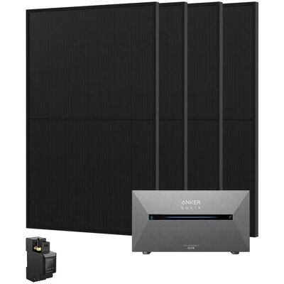 Anker Solix Balkonkraftwerk 1820 Wp Mit Solarbank 2 E1600 Mit Smart Meter Anker Solix Balkonkraftwerk 1820 Wp Mit Solarbank 2 E1600 Mit Smart Meter