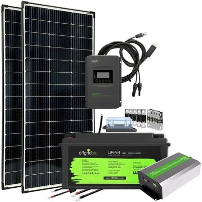 Offgridtec Autark Pro L 300W Solaranlage 2000W AC Leistung 200Ah LiFePO4 Akku Offgridtec Autark Pro L 300W Solaranlage 2000W AC Leistung 200Ah LiFePO4 Akku