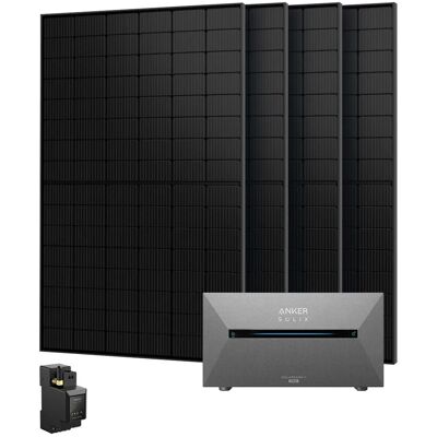 Anker Solix Balkonkraftwerk 1840 Wp Mit Solarbank 2 E1600 Mit Smart Meter Anker Solix Balkonkraftwerk 1840 Wp Mit Solarbank 2 E1600 Mit Smart Meter