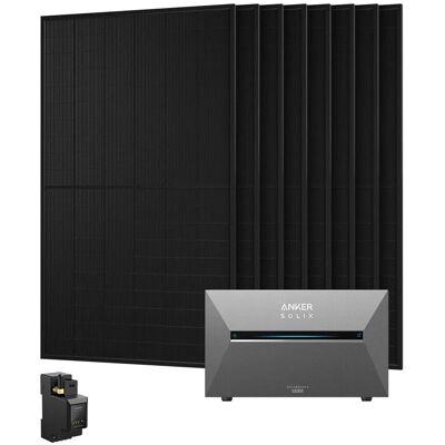 Anker Solix Balkonkraftwerk 4.000 Wp Mit Solarbank 3 E2700 Pro Mit Smart Meter Anker Solix Balkonkraftwerk 4.000 Wp Mit Solarbank 3 E2700 Pro Mit Smart Meter