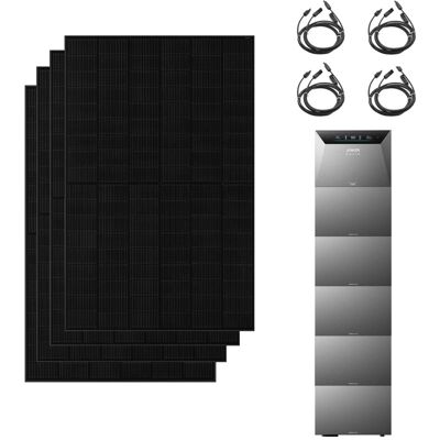 Anker SOLIX Solarbank 4 E5000 Pro Mit 2000W Bifaziale Solarmodule mit 5 BP5000 Erweiterungsakku Anker SOLIX Solarbank 4 E5000 Pro Mit 2000W Bifaziale Solarmodule mit 5 BP5000 Erweiterungsakku
