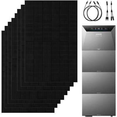 Anker Solix 4000W PV Komplettset mit Solarbank 4 E5000 Pro Mit 3 BP5000 Erweiterungsakku Anker Solix 4000W PV Komplettset mit Solarbank 4 E5000 Pro Mit 3 BP5000 Erweiterungsakku