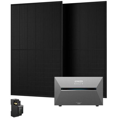 Anker Solix Balkonkraftwerk 1.000 Wp Mit Solarbank 3 E2700 Pro Mit Smart Meter Anker Solix Balkonkraftwerk 1.000 Wp Mit Solarbank 3 E2700 Pro Mit Smart Meter