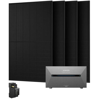 Anker Solix Balkonkraftwerk 2000 Wp Mit Solarbank 2 E1600 Mit Smart Meter Anker Solix Balkonkraftwerk 2000 Wp Mit Solarbank 2 E1600 Mit Smart Meter