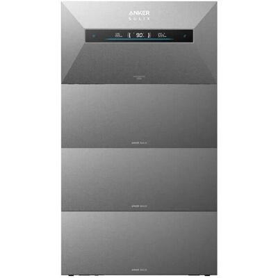 Anker SOLIX Solarbank Max AC 28 kWh Speicher Mit 3 BP7000 Erweiterungsakkus Anker SOLIX Solarbank Max AC 28 kWh Speicher Mit 3 BP7000 Erweiterungsakkus