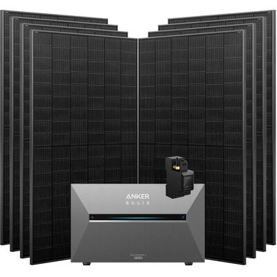 Anker SOLIX Solarbank 3 Pro 3.640 W Balkonkraftwerk mit Smart Meter, IP65 Ohne BP2700 und Halterung Anker SOLIX Solarbank 3 Pro 3.640 W Balkonkraftwerk mit Smart Meter, IP65 Ohne BP2700 und Halterung