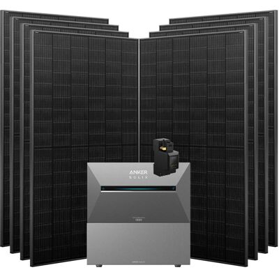 Anker SOLIX Solarbank 3 Pro 3.640 W Balkonkraftwerk mit Smart Meter, IP65 mit 1x BP2700 ohne Halterung Anker SOLIX Solarbank 3 Pro 3.640 W Balkonkraftwerk mit Smart Meter, IP65 mit 1x BP2700 ohne Halterung