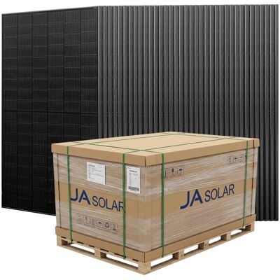 Ja Solar 500W Bifazial Glas-Glas Full Black JAM60D41 LB 1 Palette 36 Stück Ja Solar 500W Bifazial Glas-Glas Full Black JAM60D41 LB 1 Palette 36 Stück