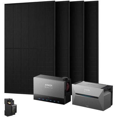 Anker Solix Balkonkraftwerk 2000 Wp Solarbank 3 E2700 Pro Und Power Dock Inkl. Smart Meter Anker Solix Balkonkraftwerk 2000 Wp Solarbank 3 E2700 Pro Und Power Dock Inkl. Smart Meter