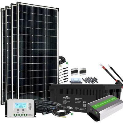 Offgridtec Autark XXL-Master 600W Solaranlage 2000W AC Leistung 260Ah AGM Akku 12V 230V Offgridtec Autark XXL-Master 600W Solaranlage 2000W AC Leistung 260Ah AGM Akku 12V 230V