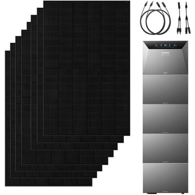 Anker Solix 4000W PV Komplettset mit Solarbank 4 E5000 Pro Mit 4 BP5000 Erweiterungsakku Anker Solix 4000W PV Komplettset mit Solarbank 4 E5000 Pro Mit 4 BP5000 Erweiterungsakku