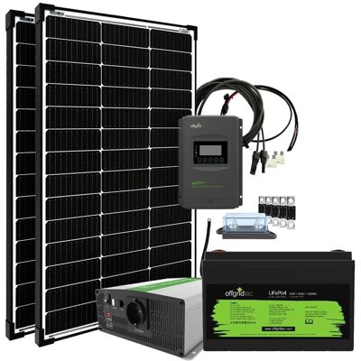 Offgridtec Autark Pro M 200W Solaranlage 1500W AC Leistung 100Ah LiFePO4 Akku Offgridtec Autark Pro M 200W Solaranlage 1500W AC Leistung 100Ah LiFePO4 Akku
