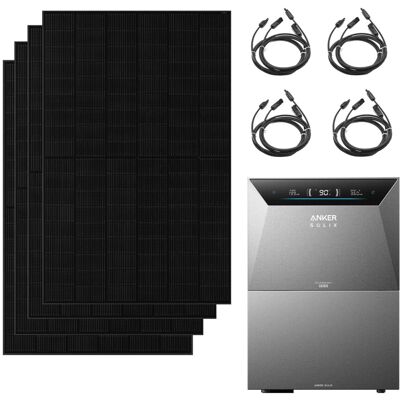 Anker SOLIX Solarbank 4 E5000 Pro Mit 2000W Bifaziale Solarmodule mit 1 BP5000 Erweiterungsakku Anker SOLIX Solarbank 4 E5000 Pro Mit 2000W Bifaziale Solarmodule mit 1 BP5000 Erweiterungsakku