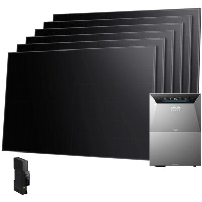 Anker SOLIX Balkonkraftwerk 6×480 Wp mit Solarbank 4 E5000 Pro, BP5000 Erweiterungsakku und Smart Meter Gen 2 Anker SOLIX Balkonkraftwerk 6×480 Wp mit Solarbank 4 E5000 Pro, BP5000 Erweiterungsakku und Smart Meter Gen 2